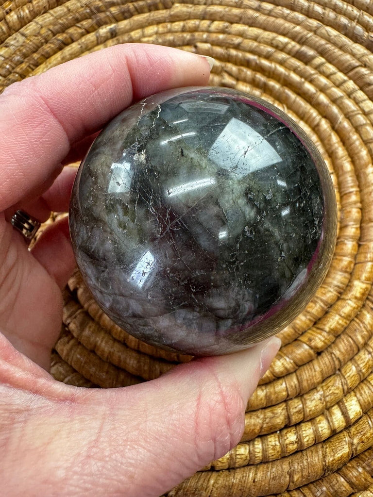 Labradorite Crystal Sphere