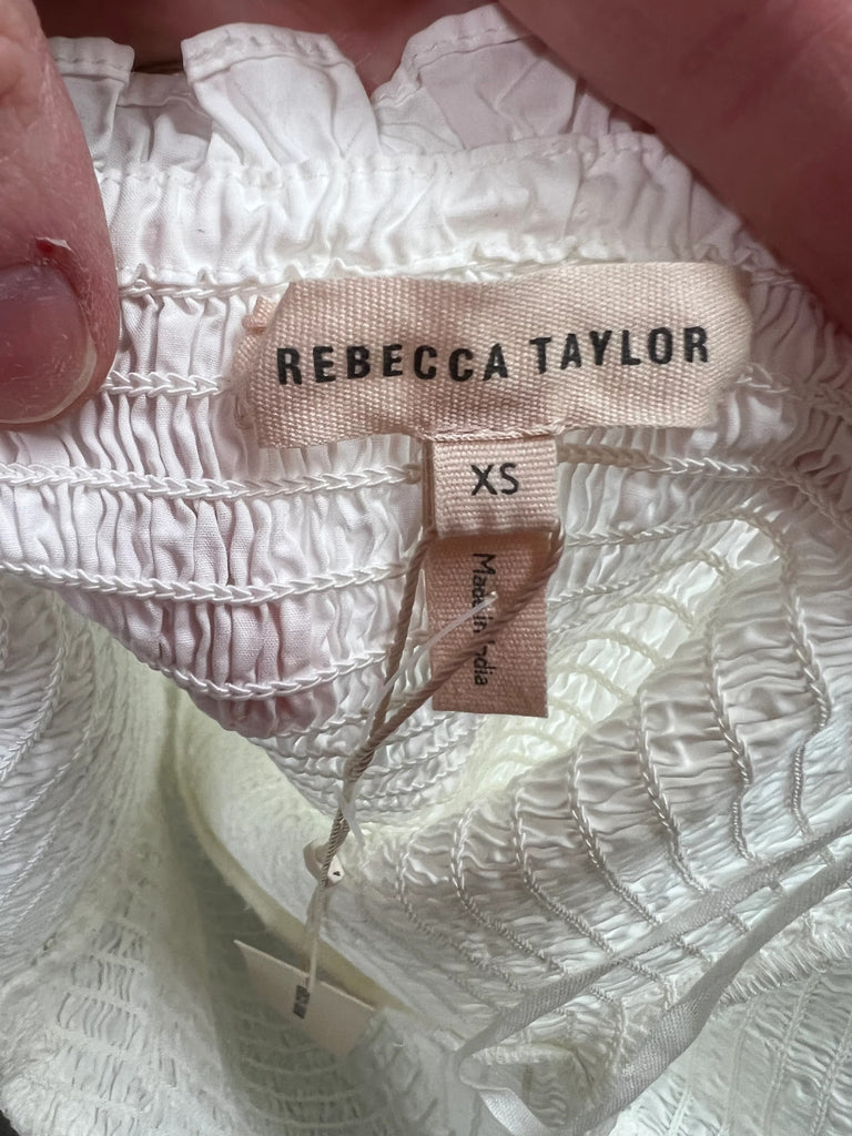 NWT Rebecca Taylor blouse sz XS