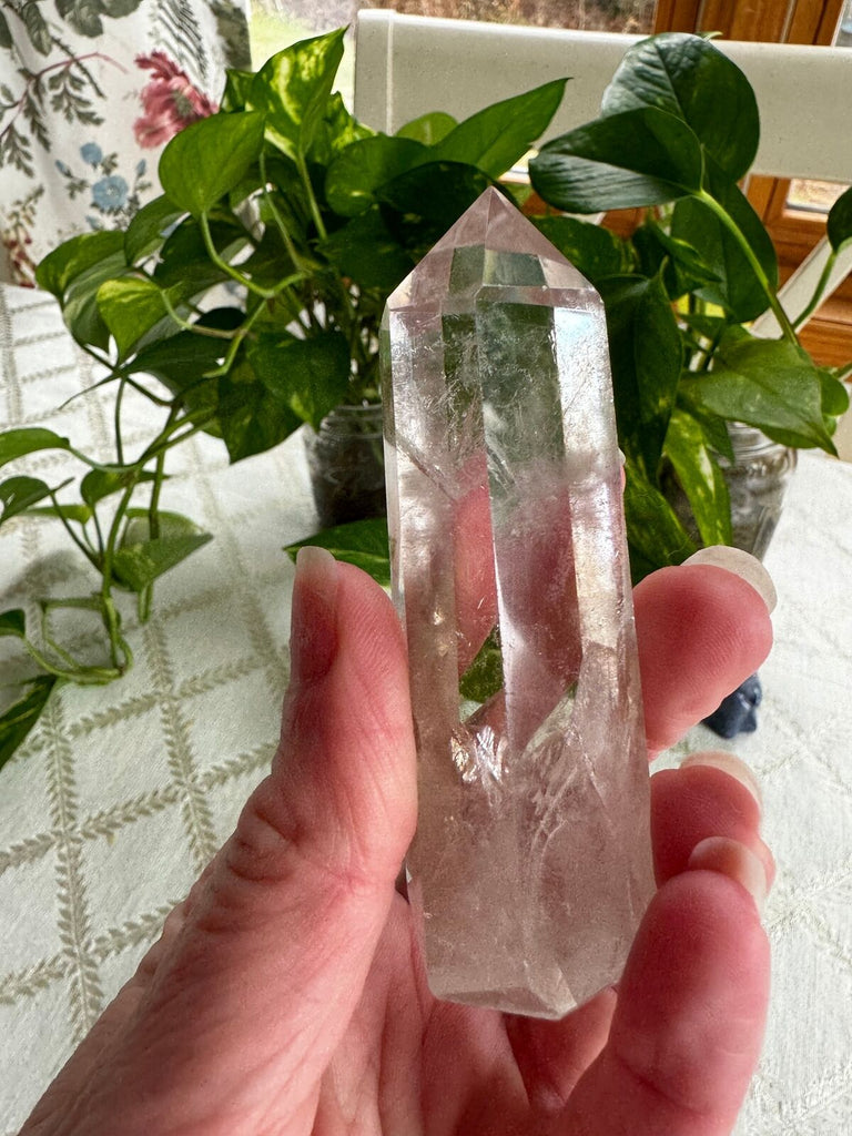 Clear Quartz Crystal tower