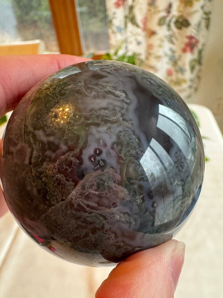 Moss Agate Sphere