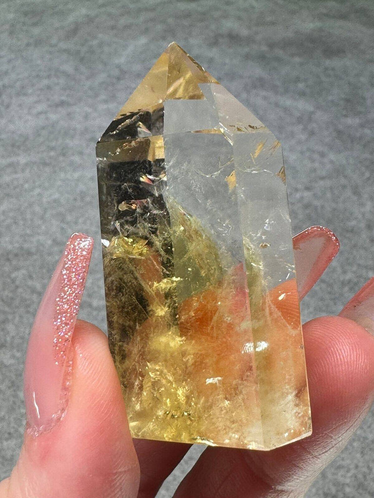 Citrine Crystal tower gem stone