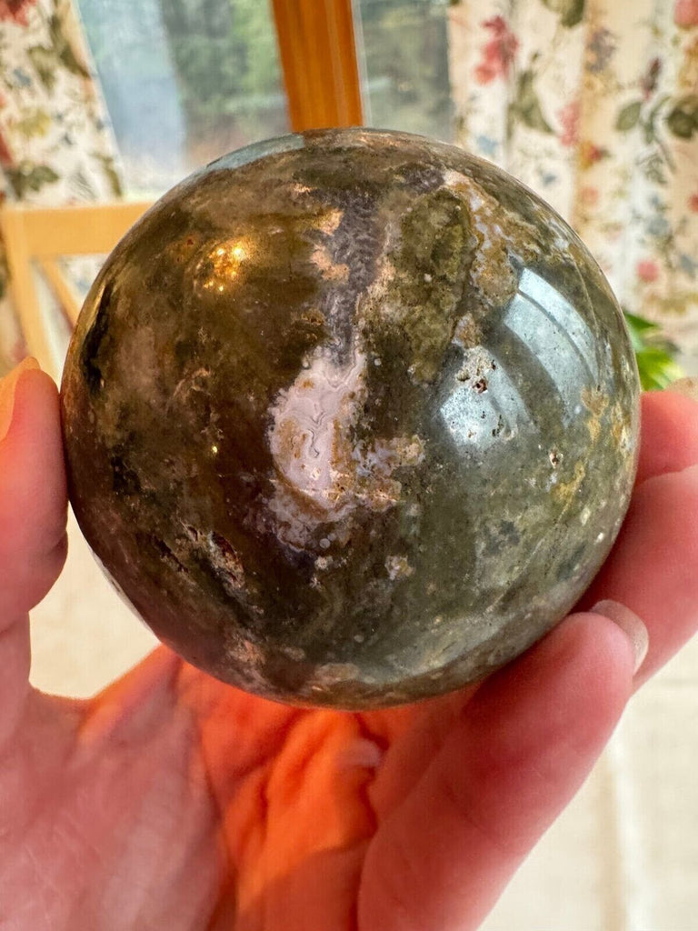 Ocean Jasper Crystal Sphere