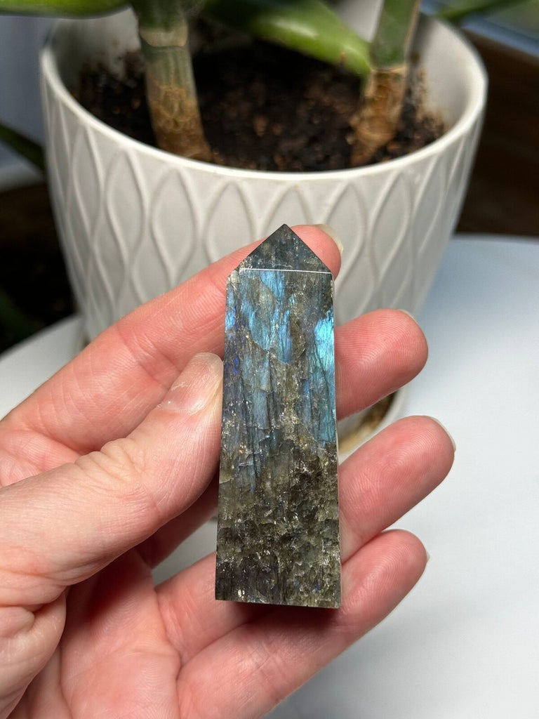 Labradorite Crystal Tower 2.75"