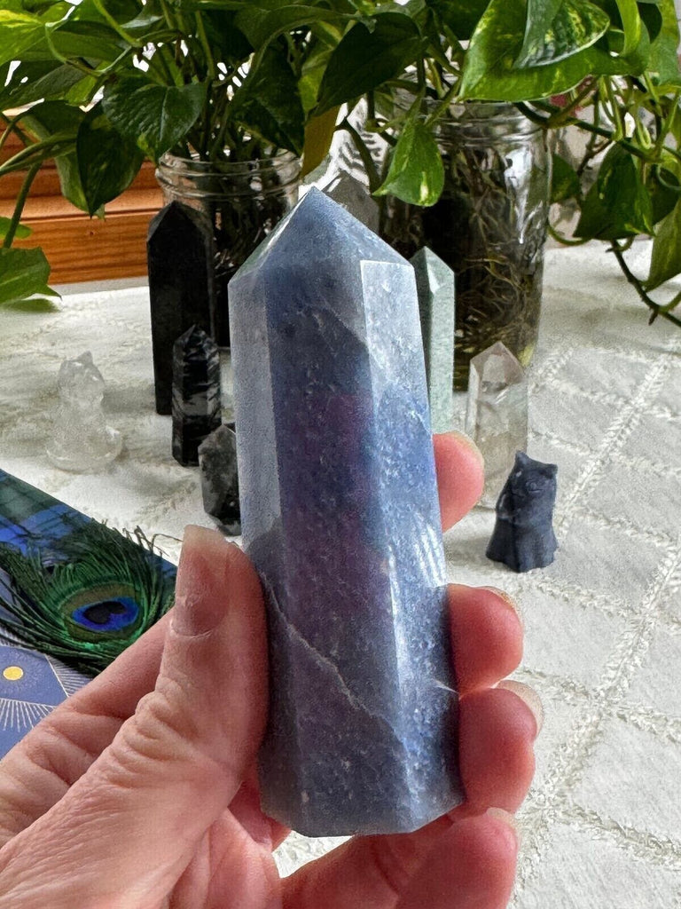 Blue Aventurine Crystal Tower