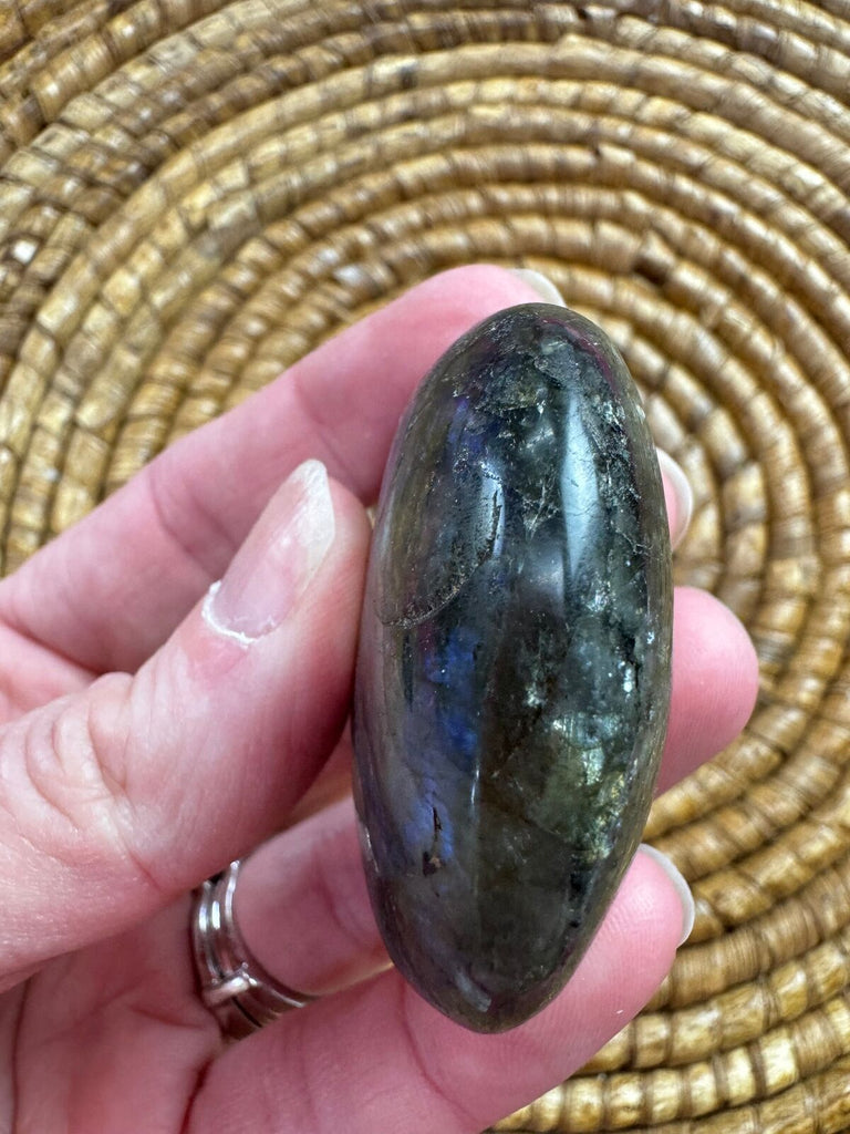 Labradorite Crystal Palm stone