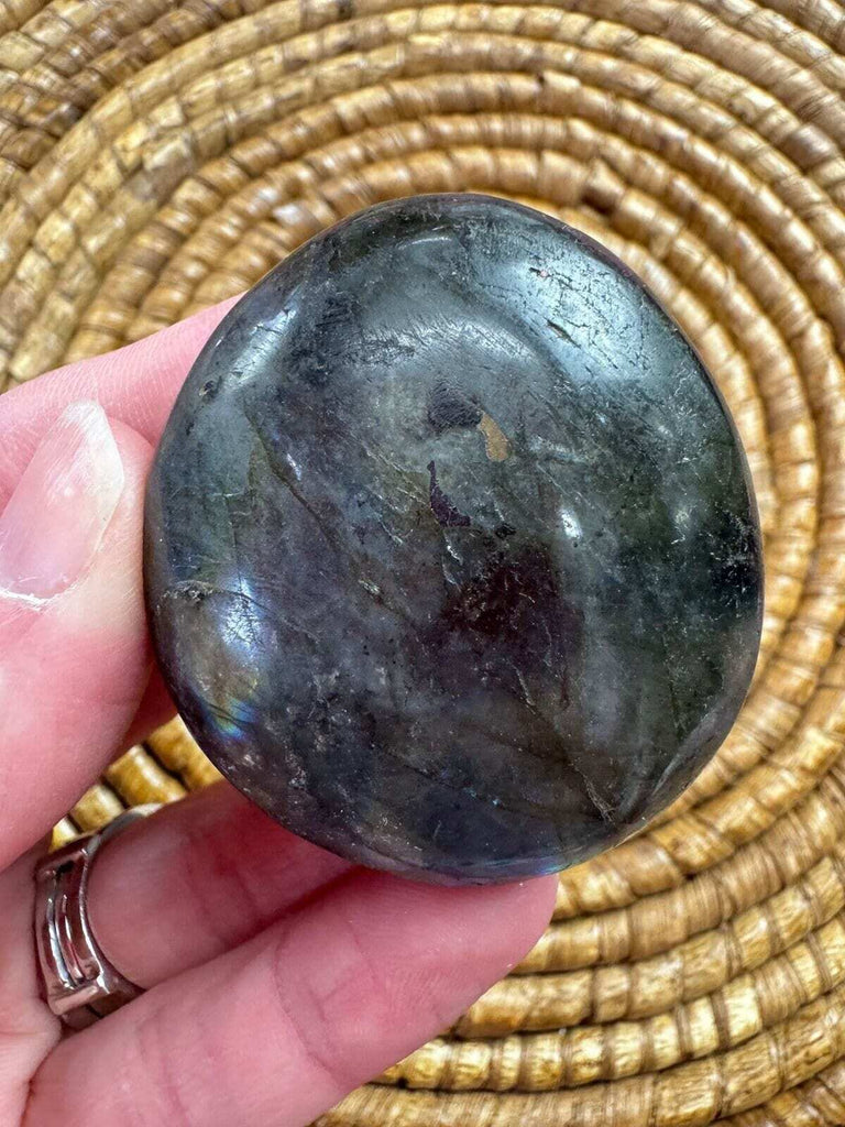 Labradorite Crystal Palm stone