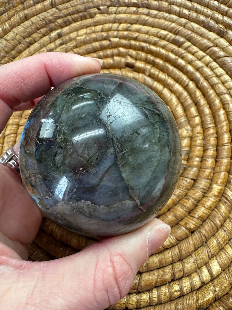 Labradorite Crystal Sphere