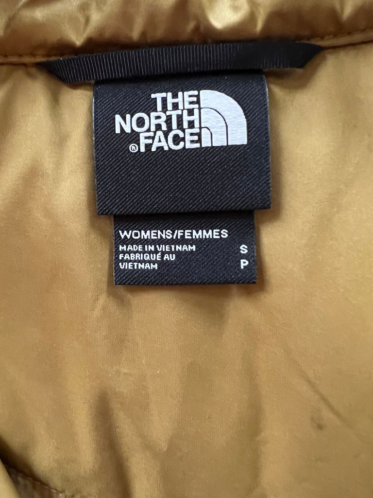 North face puffy hooded jacket sz small