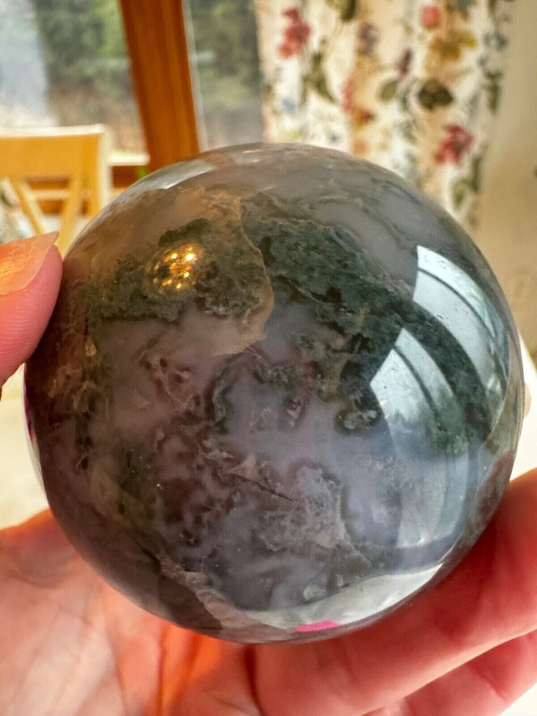 Moss Agate Sphere