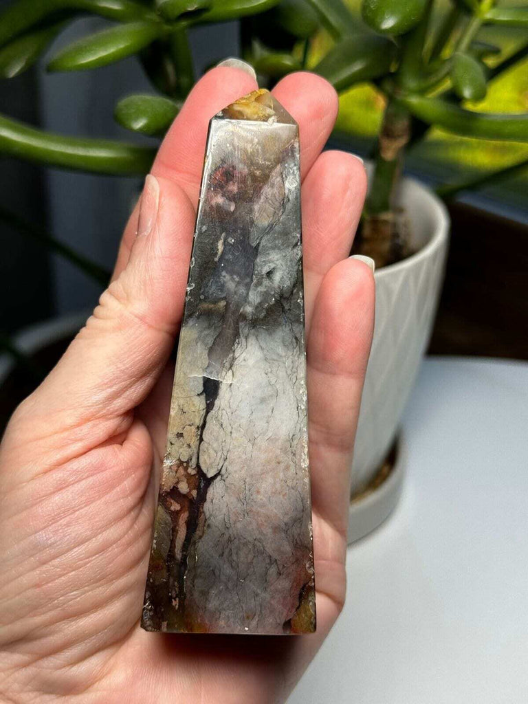 Ocean Jasper tower 4.25"