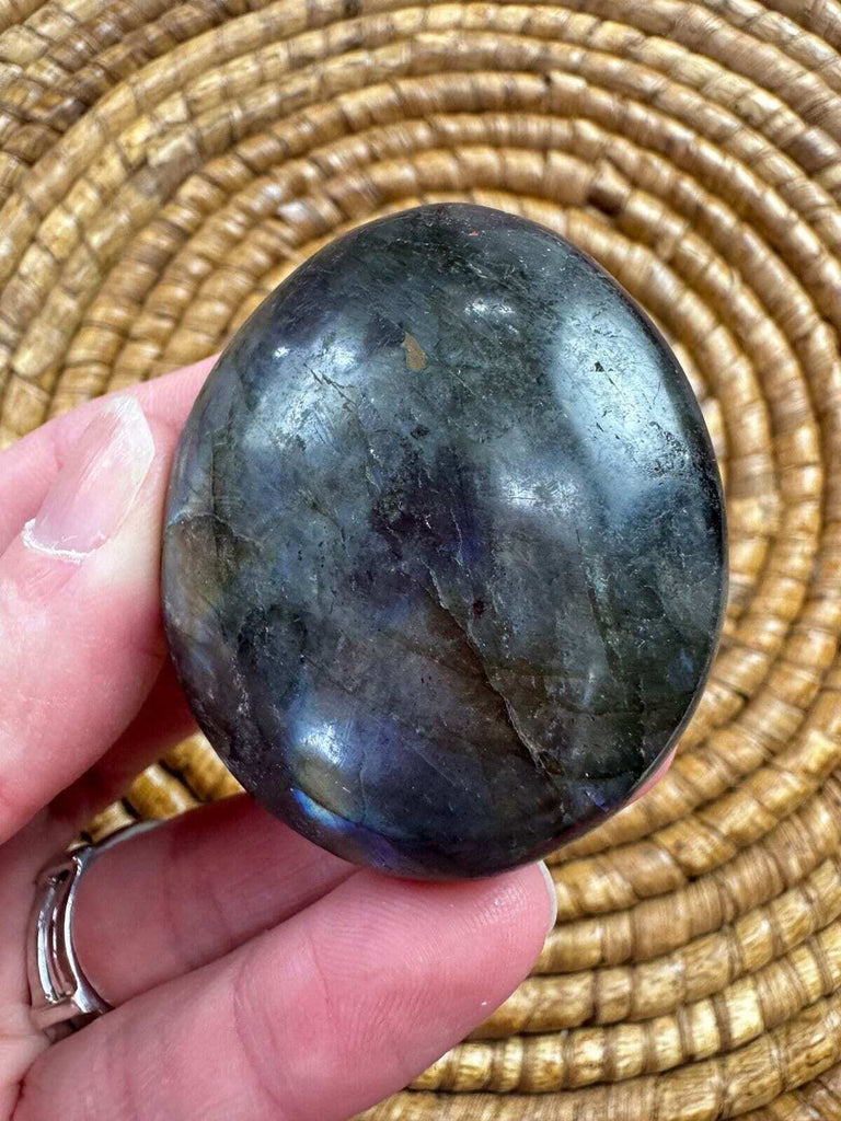 Labradorite Crystal Palm stone