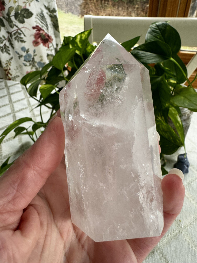 Clear Quartz Crystal tower