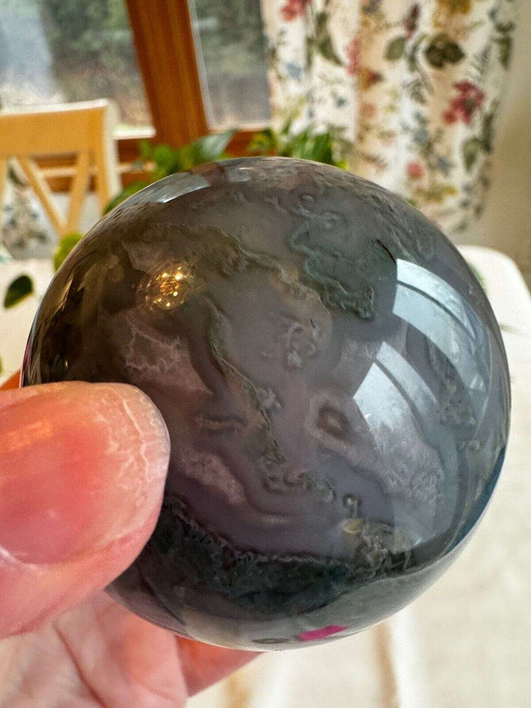 Moss Agate Sphere