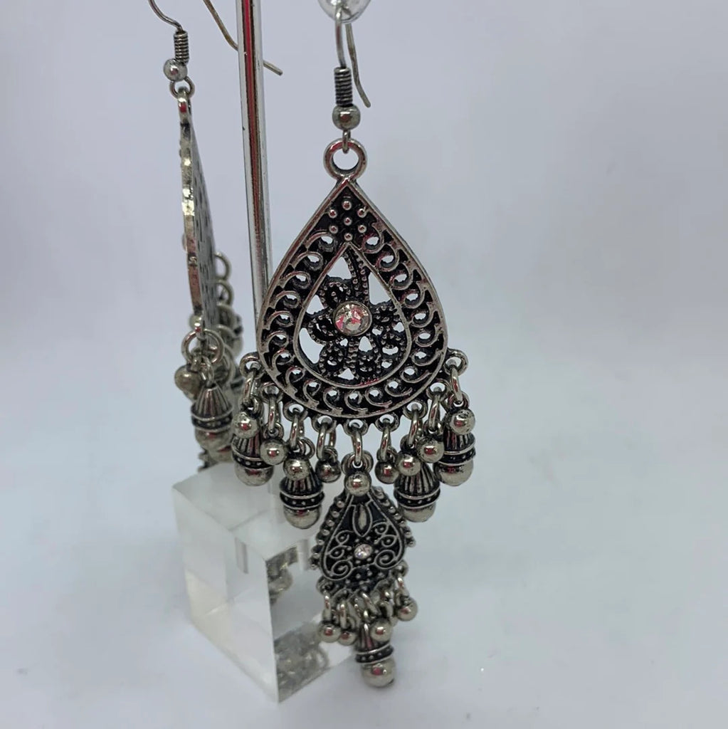 Boho chic chandelier earrings