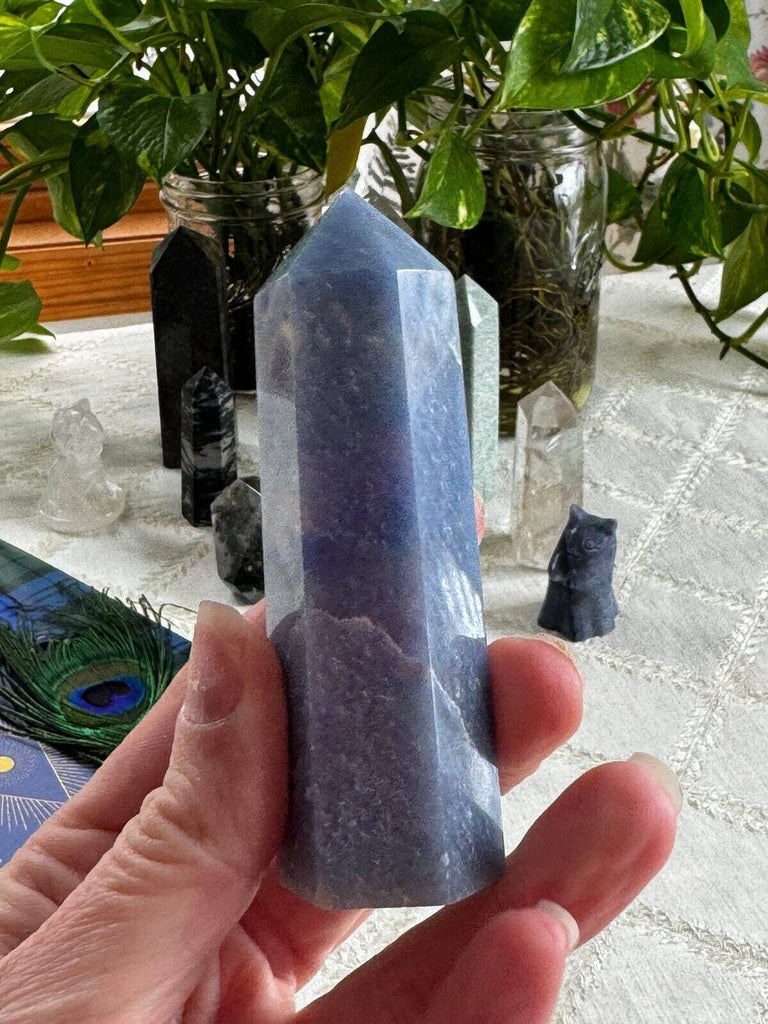 Blue Aventurine Crystal Tower