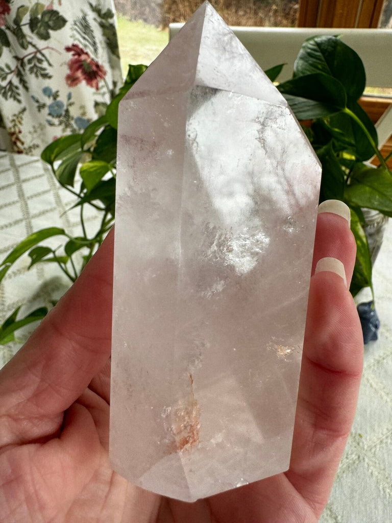 Clear Quartz Crystal tower