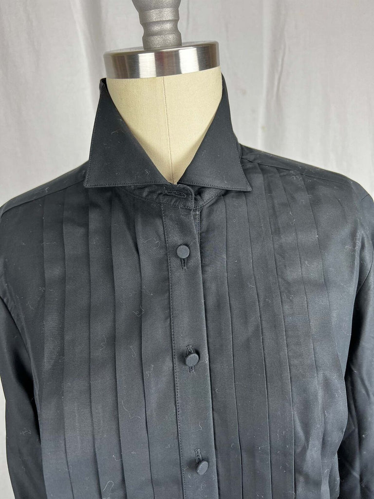 Meme Chose Tuxedo Black Fisher shirt sz P