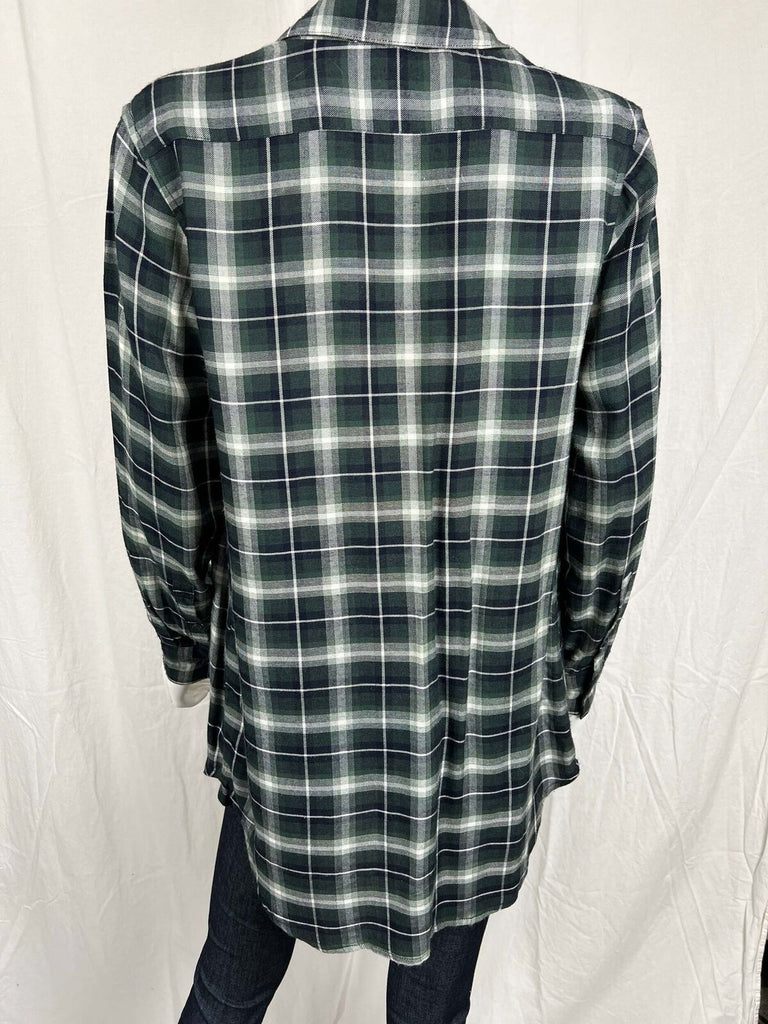 BB Dakota plaid tartan blouse sz XS