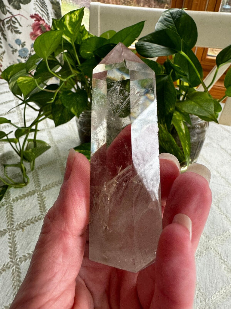 Clear Quartz Crystal tower