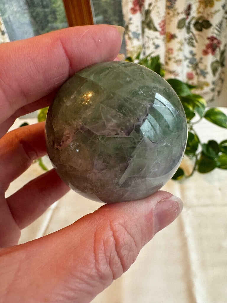 Fluorite Crystal Sphere