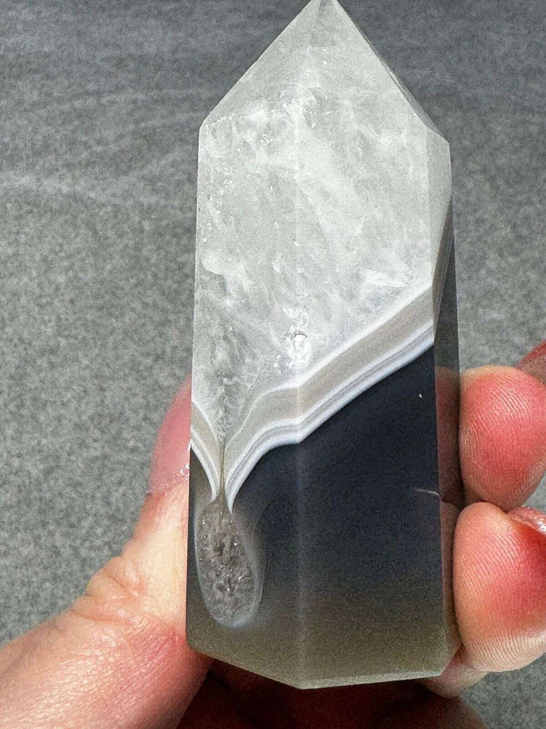 Agate Chalcedony Quartz tower