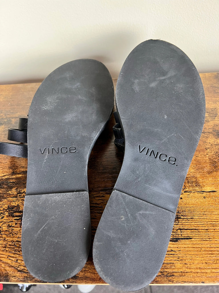 Vince leather sandals sz 7