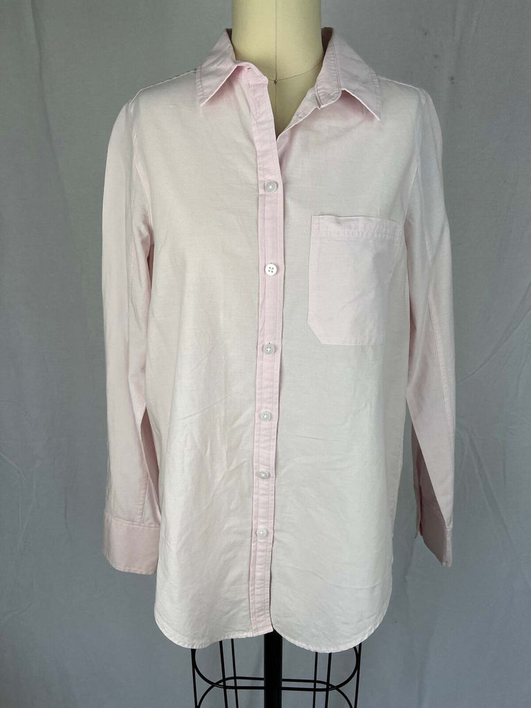 Athleta button up blouse XS