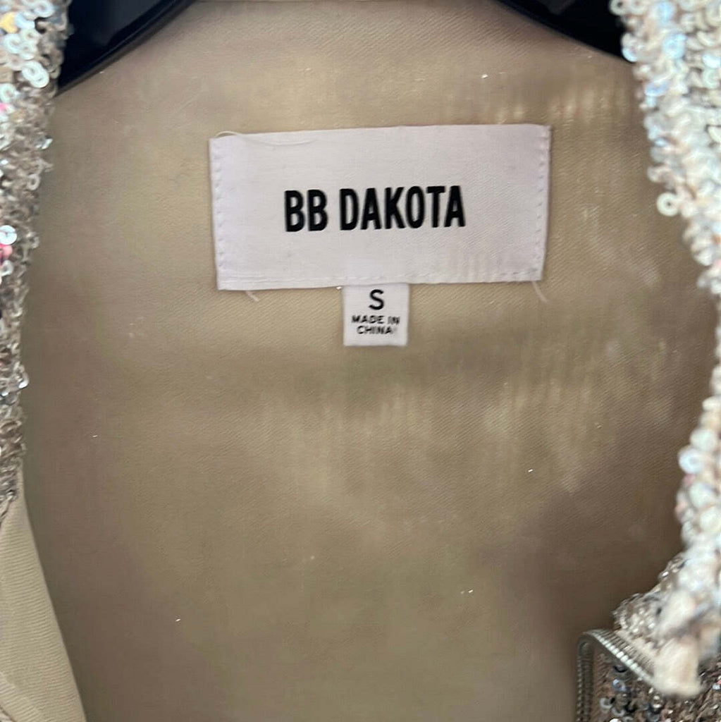 BB Dakota sequin jacket size small