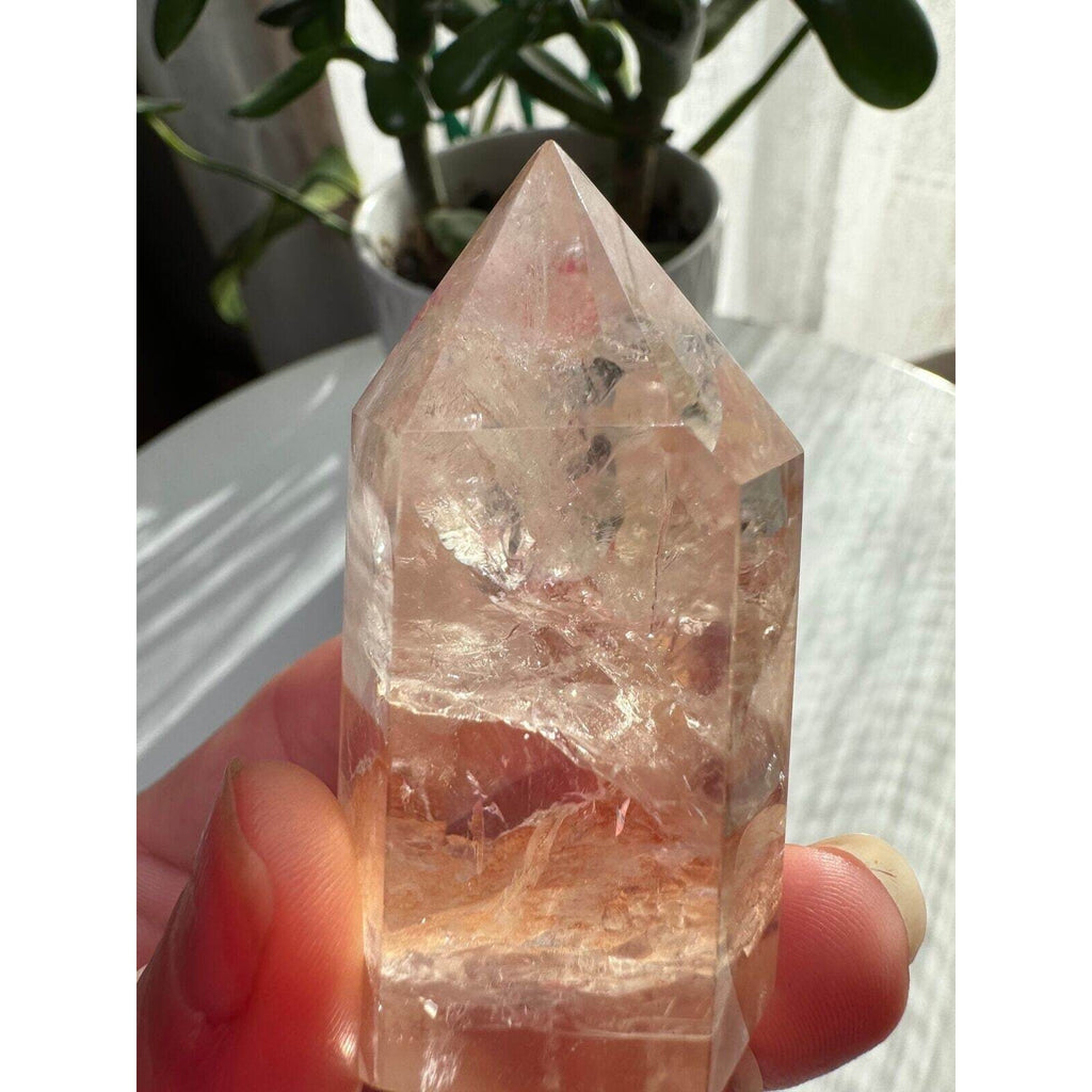 Clear Quartz Crystal tower