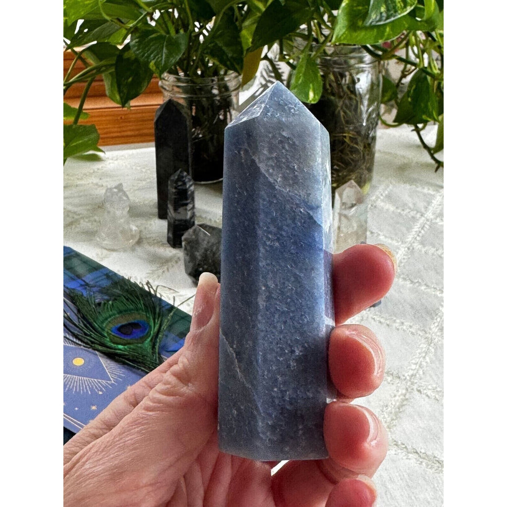 Blue Aventurine Crystal Tower