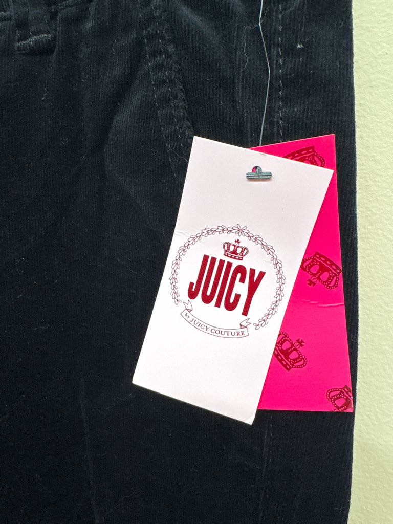 ✨ Juicy Couture Hollywood Skinny Jeans – Black Cordory ✨ sz 12