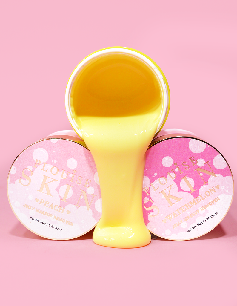 PLouise Im so jelly peach makeup remover