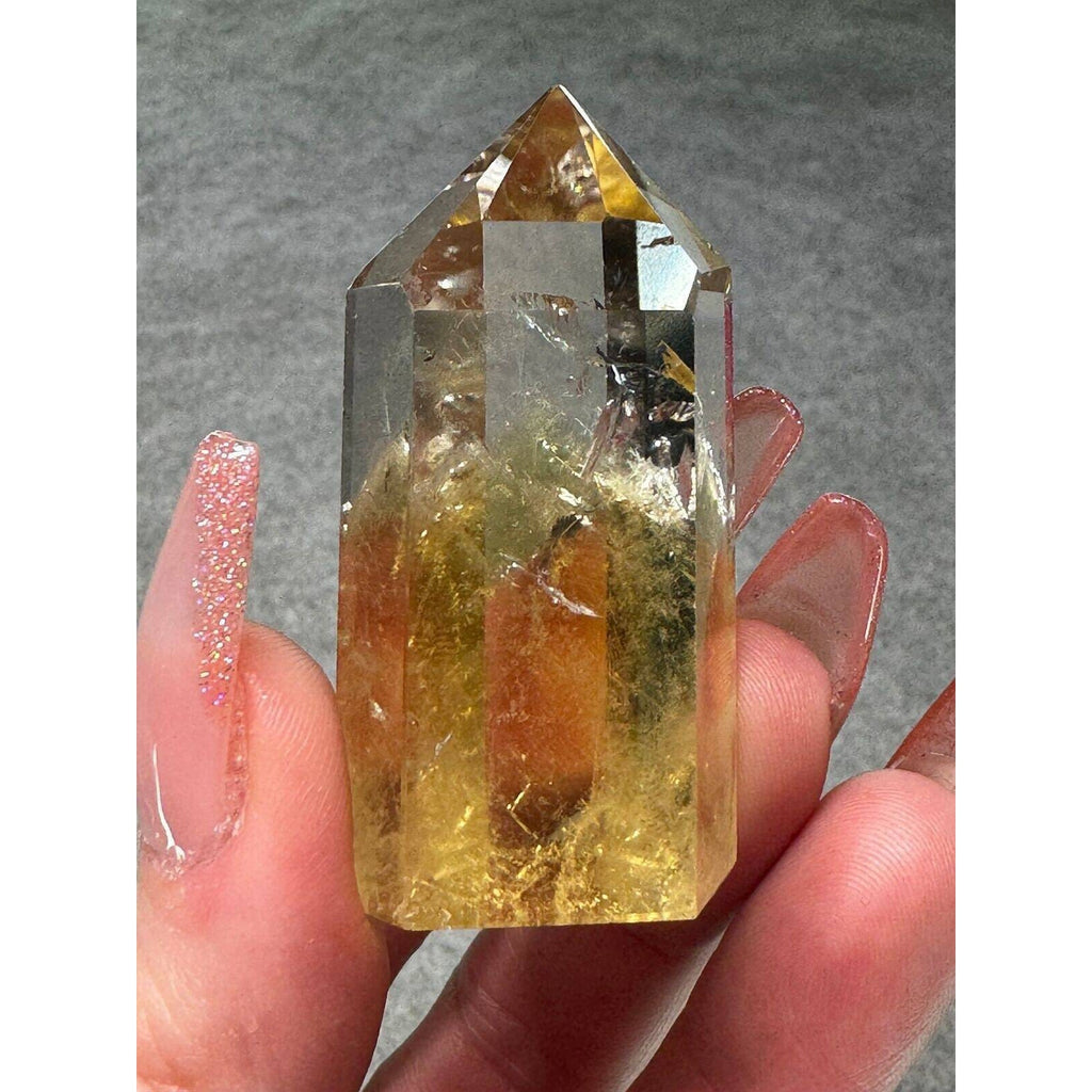 Citrine Crystal tower gem stone