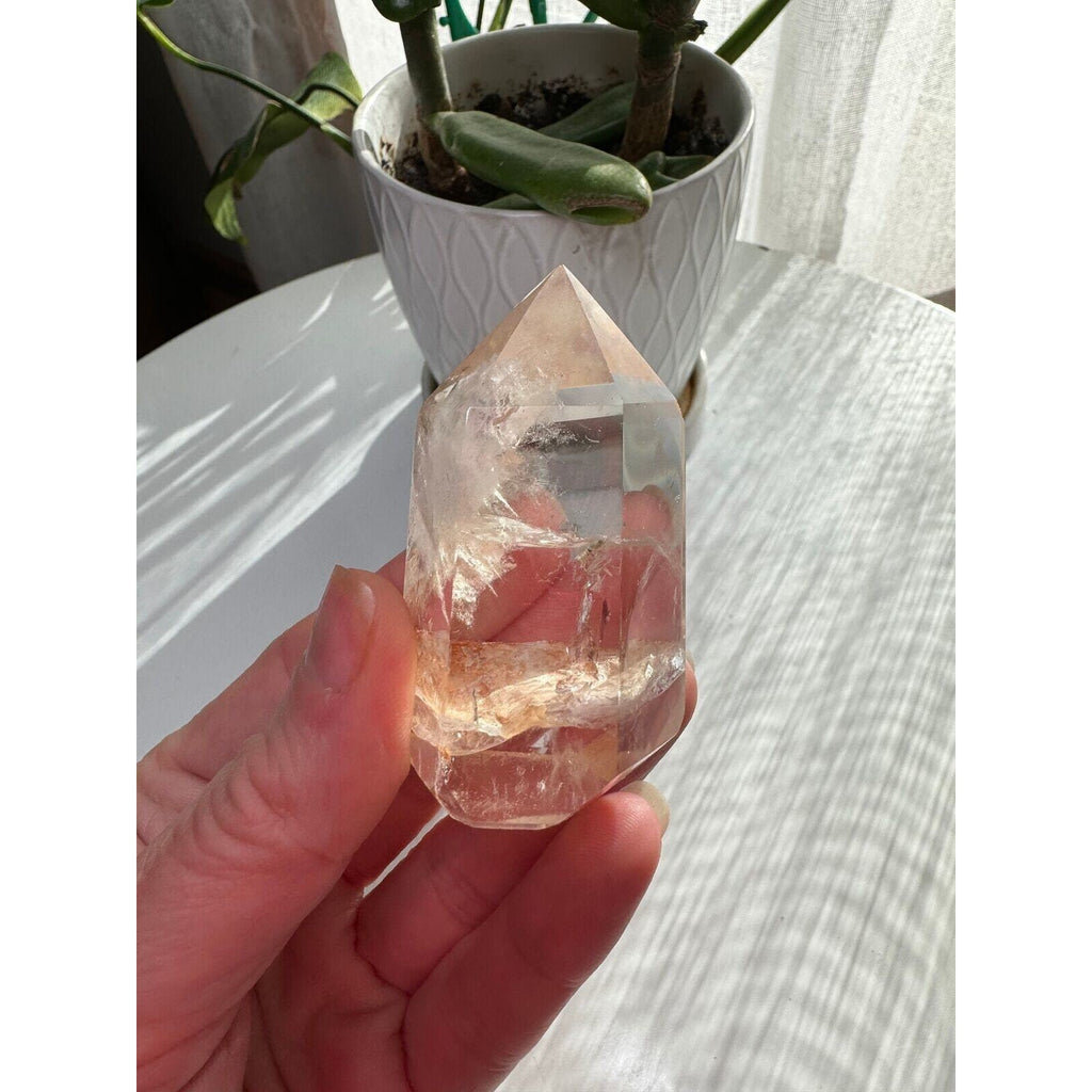 Clear Quartz Crystal tower