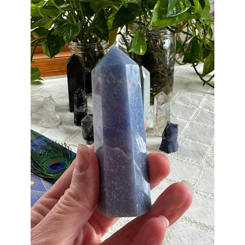Blue Aventurine Crystal Tower