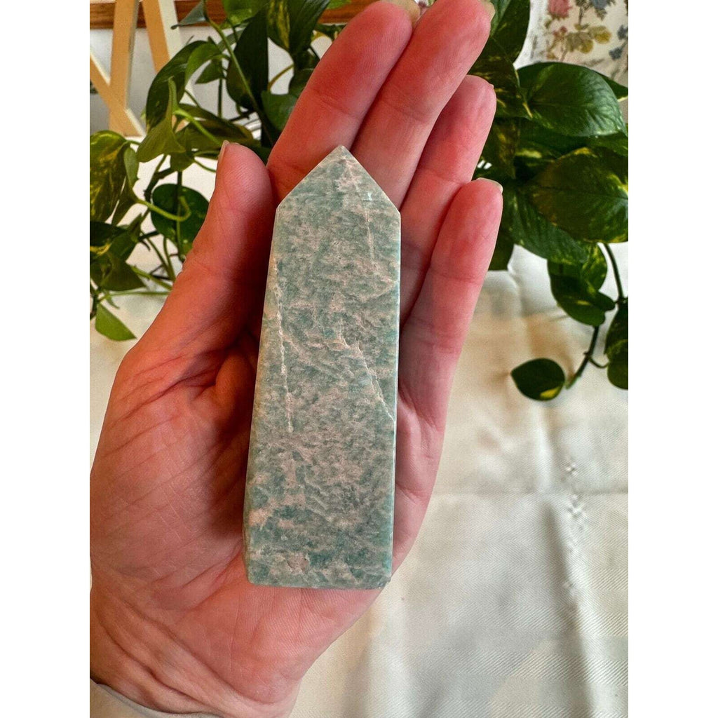 Amazonite Crystal Tower
