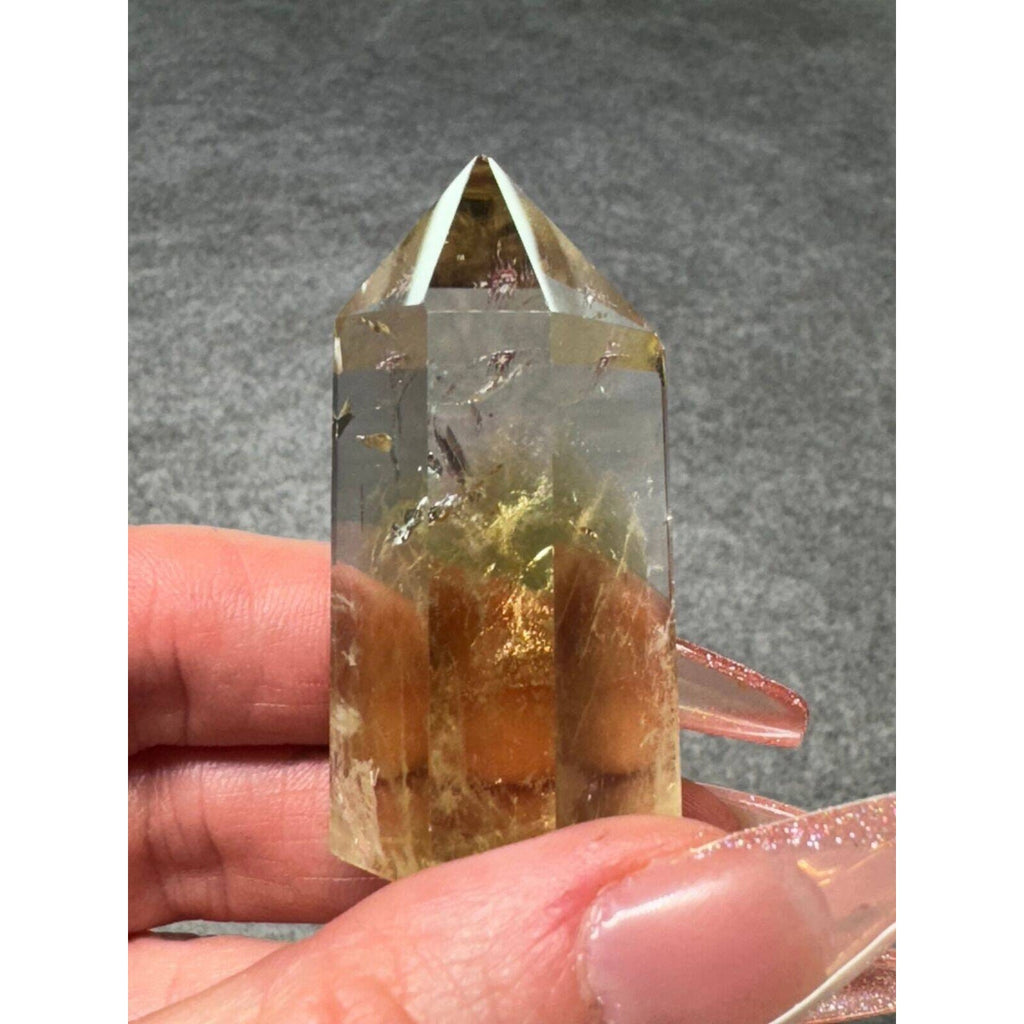 Citrine Crystal tower gem stone