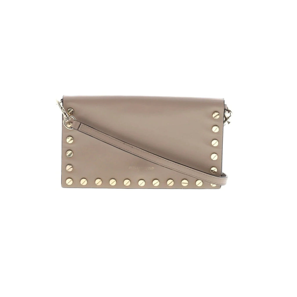 Karl Lagerfeld leather crossbody wallet clutch