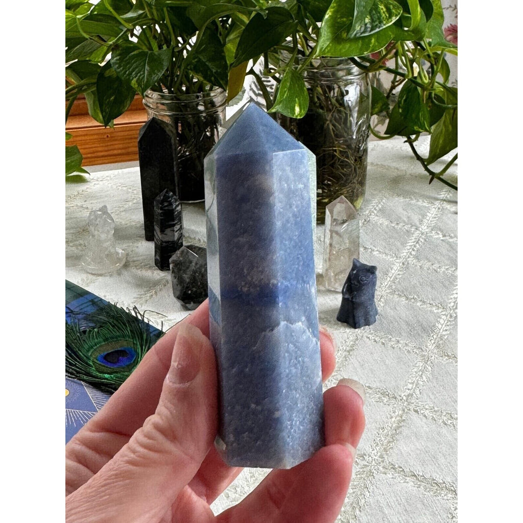 Blue Aventurine Crystal Tower